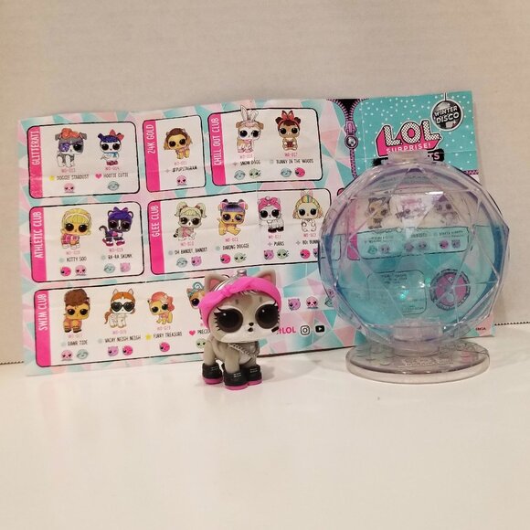 L.O.L. Surprise! Fluffy Pets Purrs Winter Disco Glitter Snow BB, EUC - Picture 6 of 16